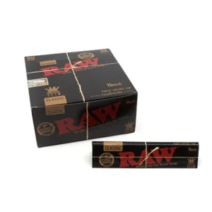 RAW BLACK CLASSIC UNREFINED KING SIZE SLIM – 50 C